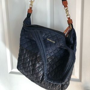 MZ Wallace medium metro bag. Two tone color.